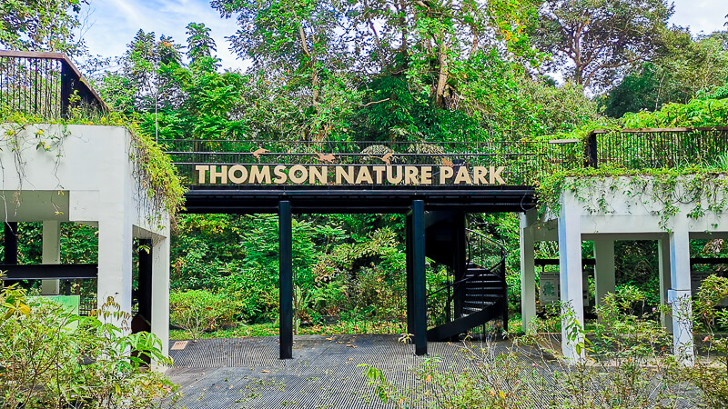 Thomson Nature Park - Main Entrance