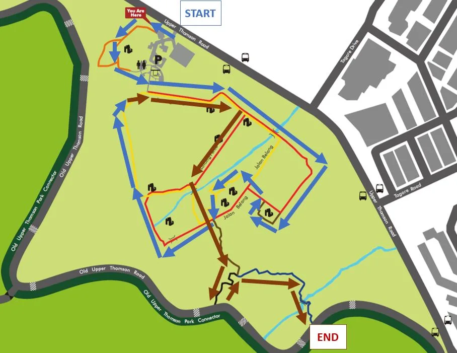 Thomson Nature Park - Suggested Route