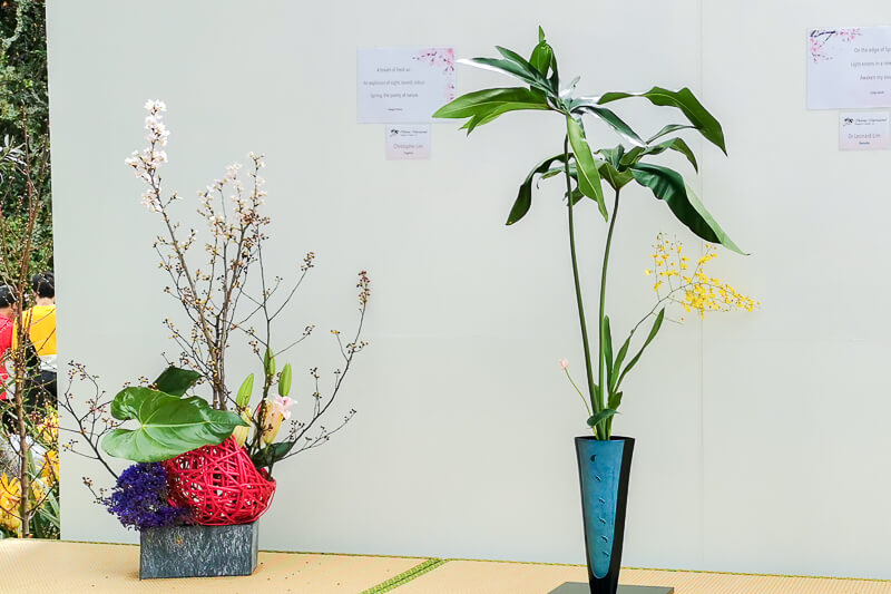 Gardens by the Bay - Sakura 2022 - Ikebana