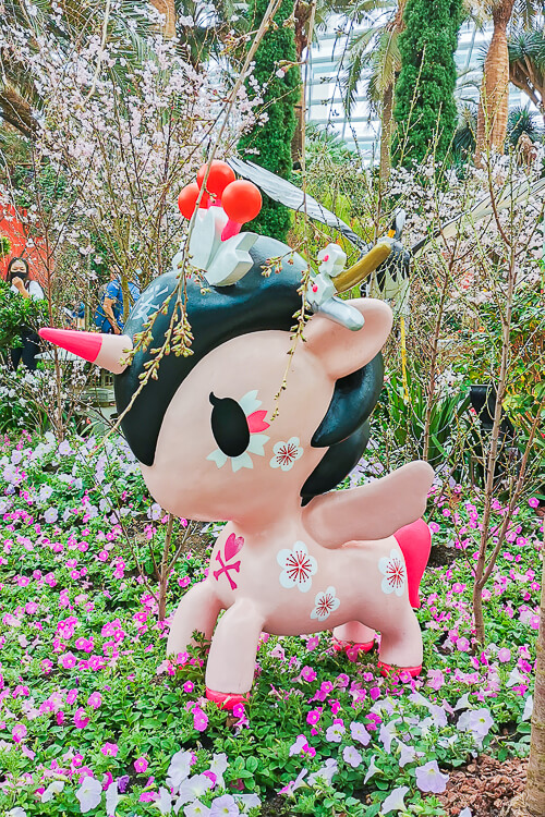 Gardens by the Bay - Sakura 2022 - tokidoki