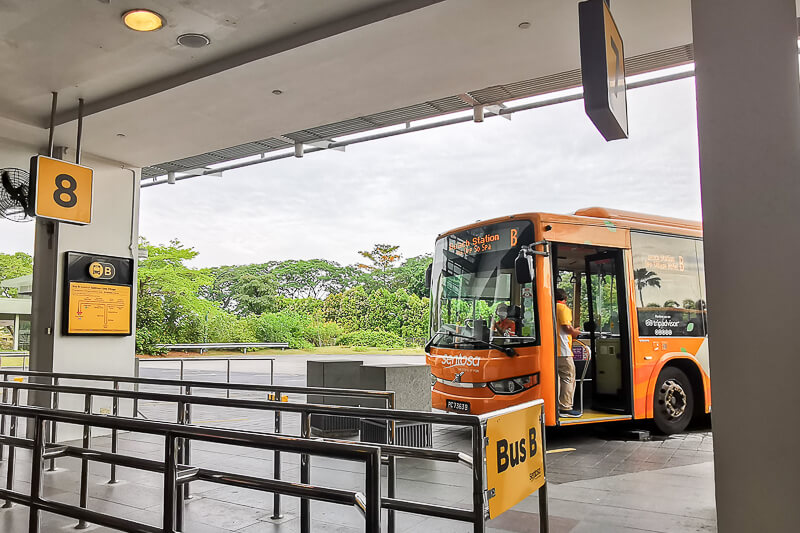 How to Get Around Sentosa Island - Bus B