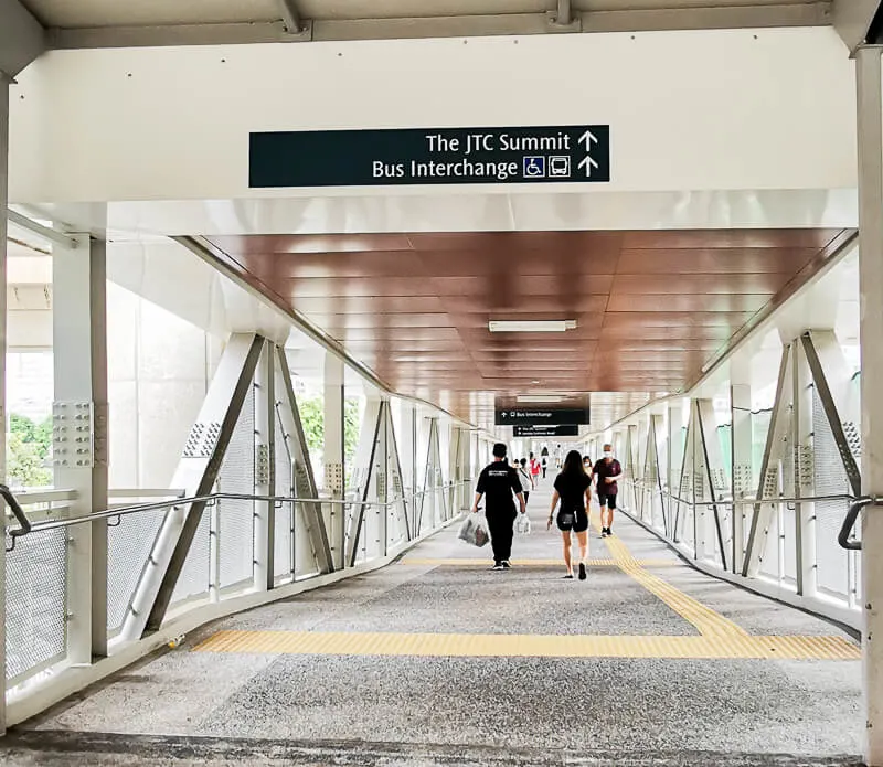 Jurong East Exit B to Interim Bus Interchange