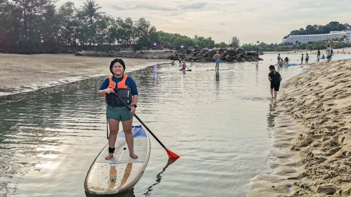 Review: Stand Up Paddle at Ola Beach Club, Sentosa