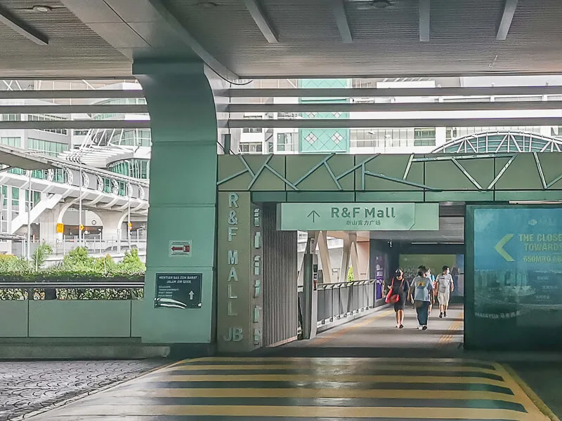 Johor Bahru Travelogue April 2022 - R&F Elevated Walkway