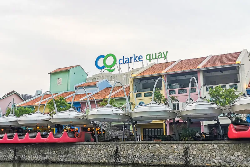 Singapore River Cruise Review - Sights - Clarke Quay