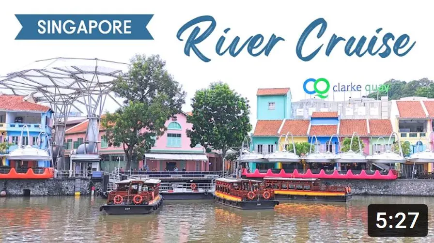 singapore river cruise youtube video capture