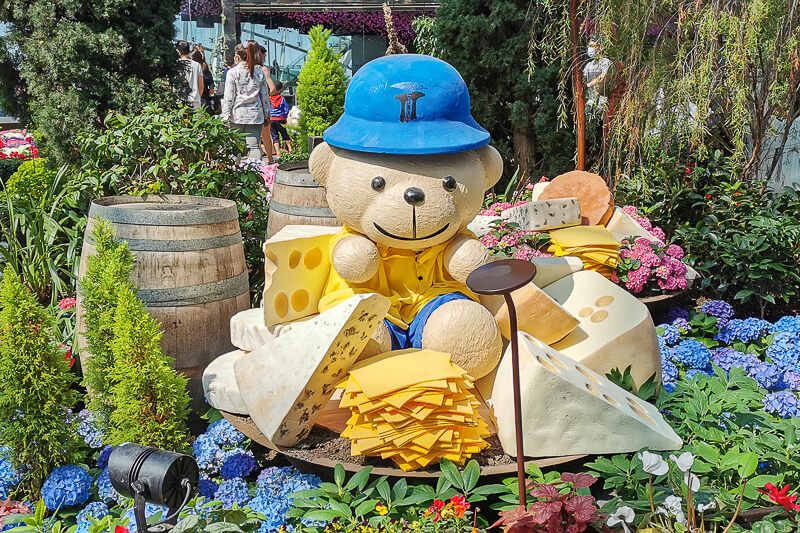 Gardens by the Bay - Flower Dome - Hydrangea 2022 - Dutch Cows and Dairy