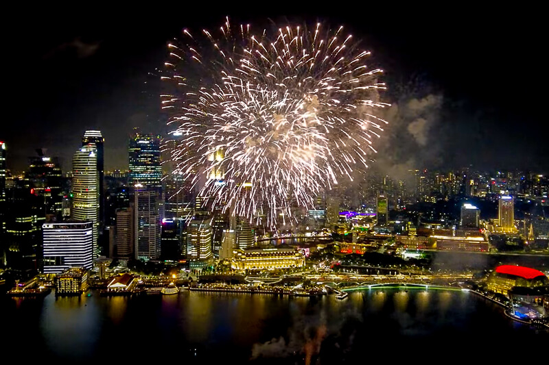 Where to Watch NDP Fireworks 2022 - MBS Skypark