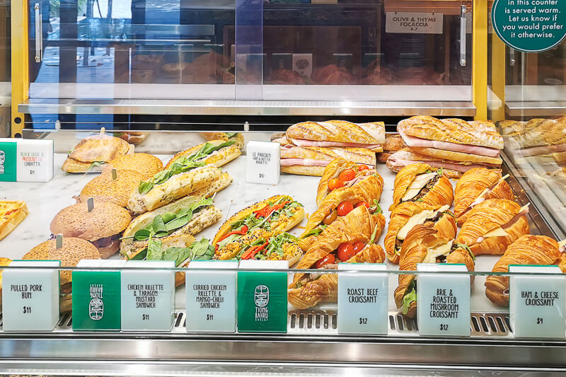 Sandwiches at Tiong Bahru Bakery