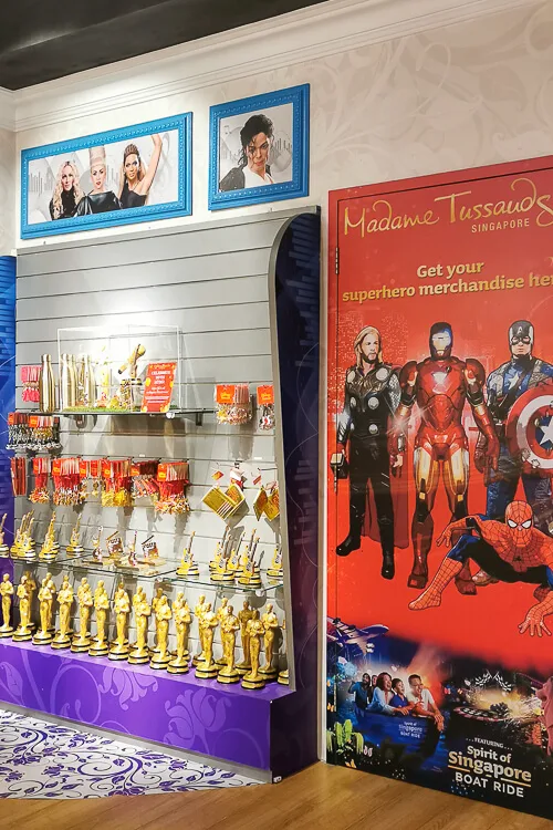 Madame Tussauds Singapore Review - Gift Shop