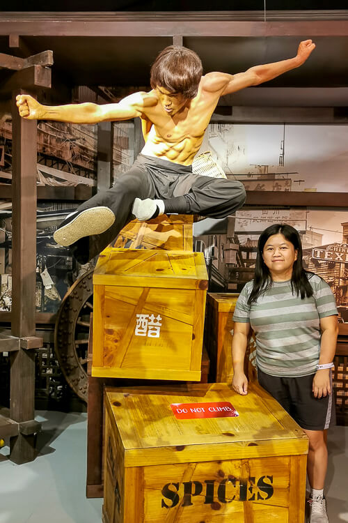 Madame Tussauds Singapore Review - Kung Fu - Bruce Lee