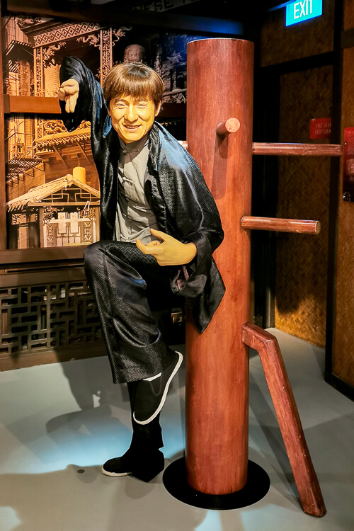 Madame Tussauds Singapore Review - Kung Fu - Jackie Chan