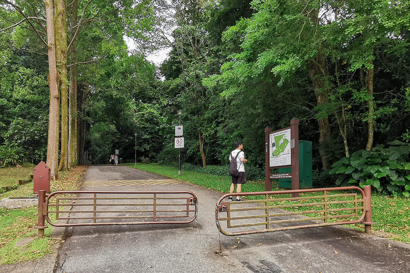 Bukit Batok Nature Park - Main Entrance at Bukit Batok East Ave 2