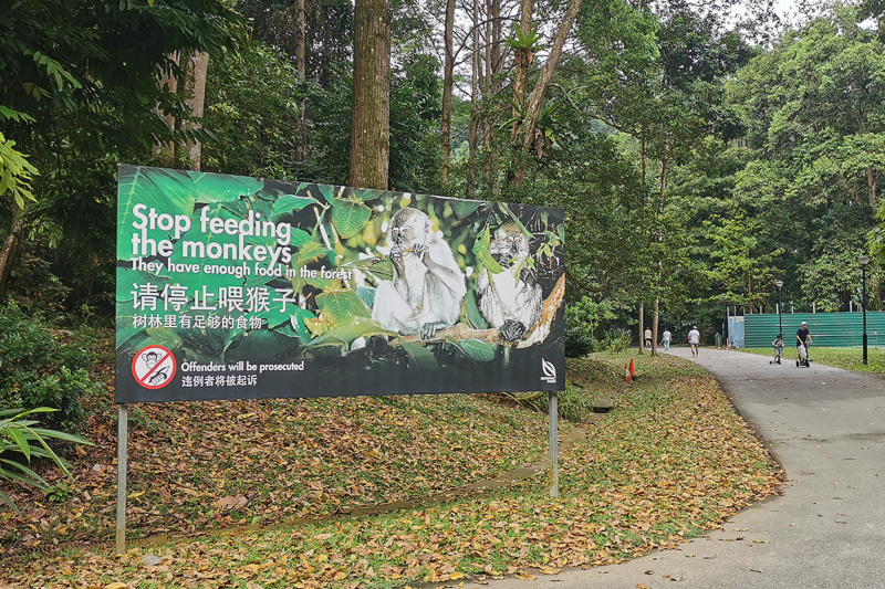 Bukit Batok Nature Park Signage