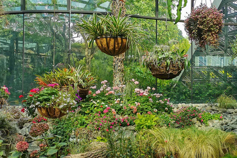 Floral Fantasy at Gardens by the Bay Review - Float (3) Suspended Flower Pot