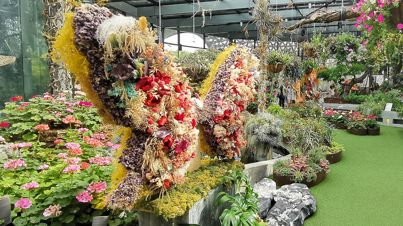 Floral Fantasy at Gardens by the Bay Review - Float (5) Butterfly wings