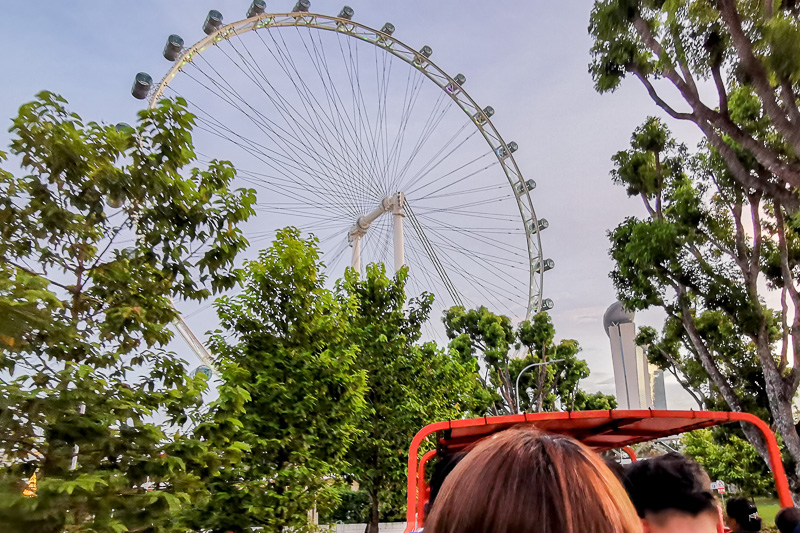 FunVee Christmas Light Up Tour - Singapore Flyer