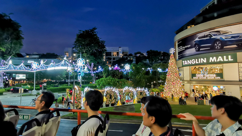 FunVee Christmas Light Up Tour - Tanglin Mall