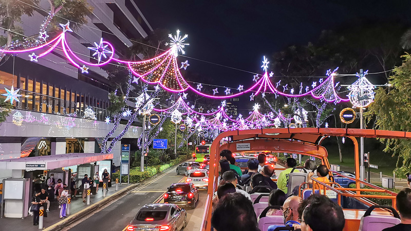 FunVee Christmas Light Up Tour - Orchard Road