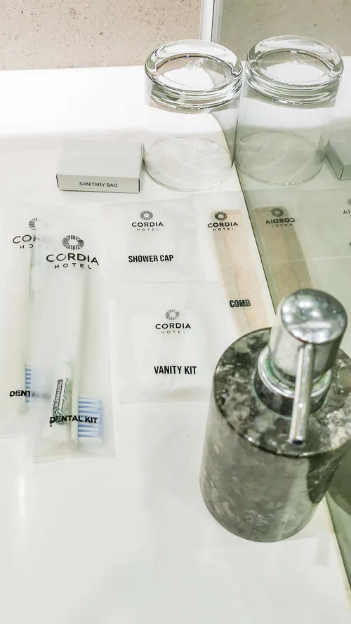 Cordia Hotel Yogyakarta Review - Bathroom Kits