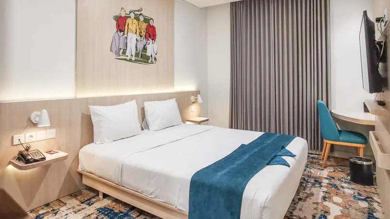 Cordia Hotel Yogyakarta Review - Deluxe Double Room