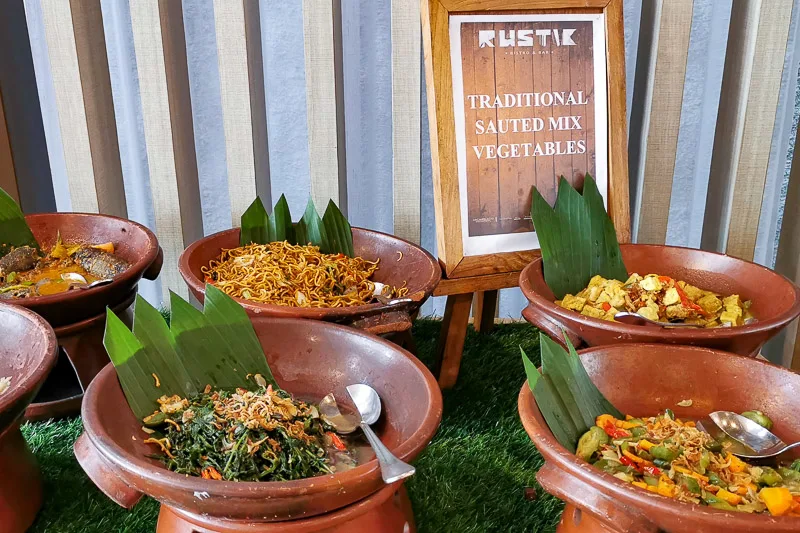 Harper Malioboro Yogyakarta Review - Breakfast at Rustik