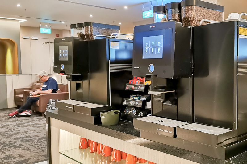 SATS Premier Lounge at Terminal 1 Changi Airport Singapore 2022 - Food - Coffee and Tea