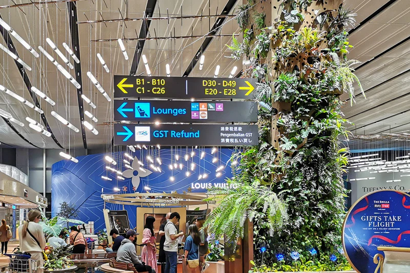 SATS Premier Lounge at Terminal 1 Changi Airport Singapore 2022