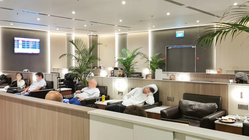 SATS Premier Lounge at Terminal 1 Changi Airport Singapore 2022 - Seating