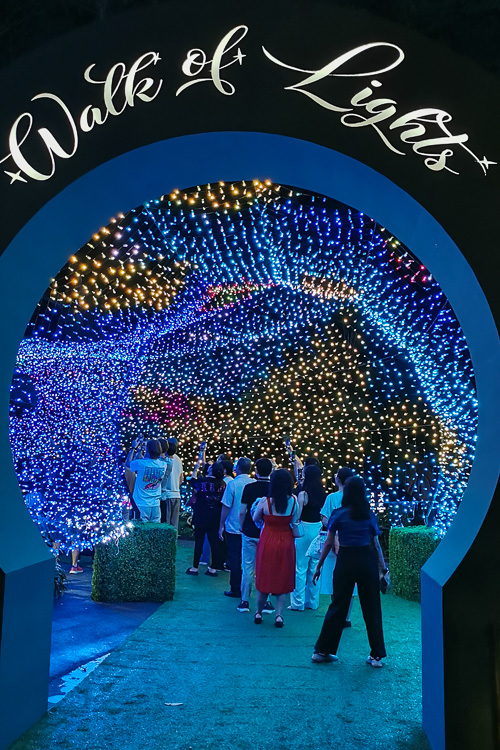 Singapore Christmas Wwonderland 2022 at Gardens by the Bay - Gingerbread Grove - Walk of Lights