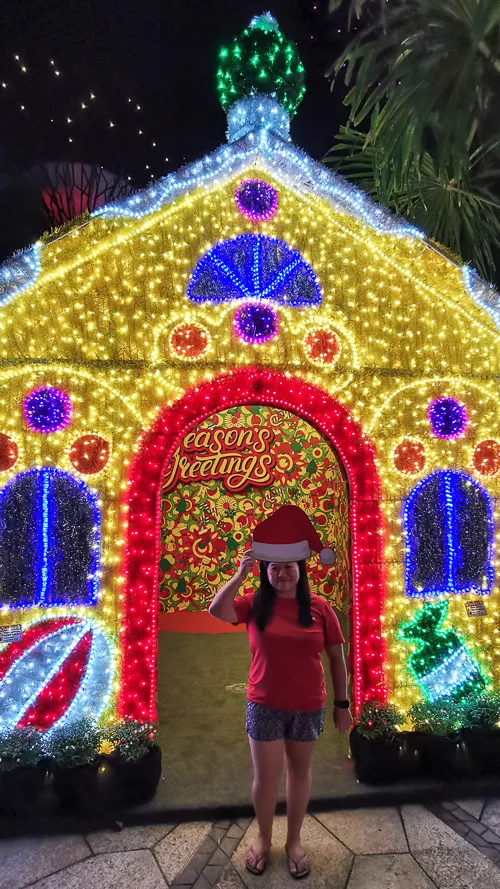 Singapore Christmas Wwonderland 2022 at Gardens by the Bay - Merry Lane - Gingerbread House