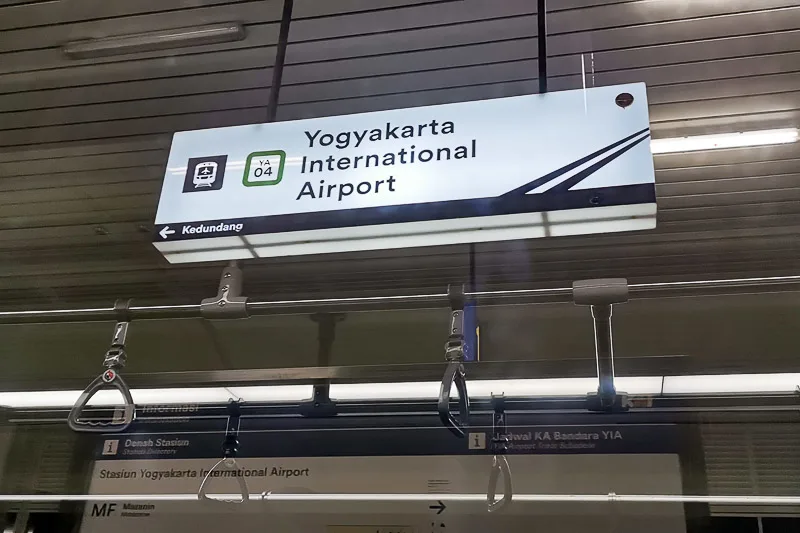 Yogyakarta Airport Train - YIA Station