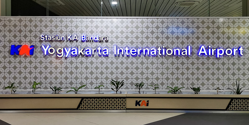 Yogyakarta Airport Train - YIA Station
