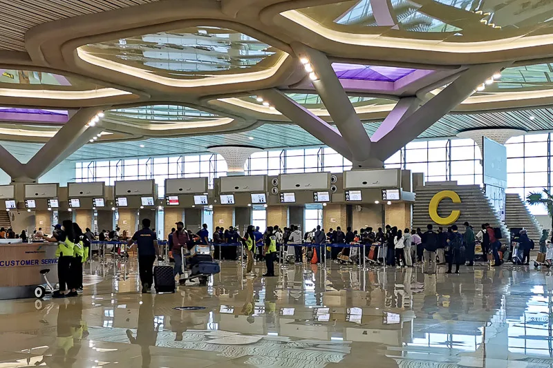 Yogyakarta International Airport - Departure Check in Hall