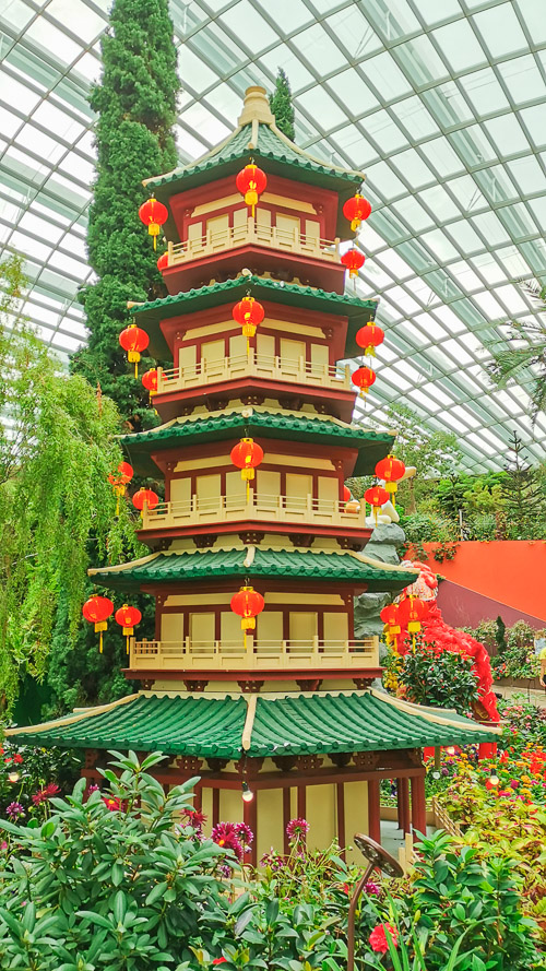 CNY 2023 Chinese New Year Dahlia Dreams at Flower Dome Gardens by the Bay Singapore