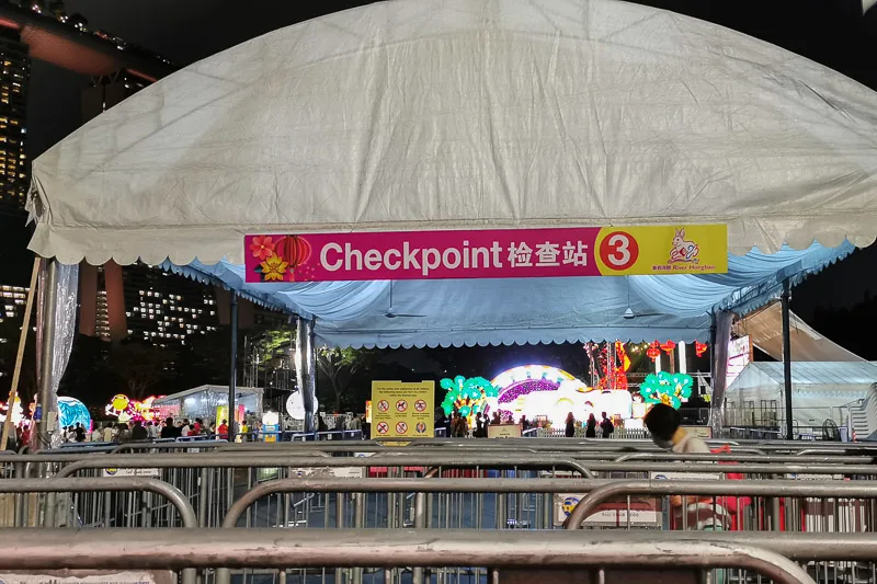 CNY 2023 River Hongbao 2023 at Gardens by the Bay Singapore (27) Entrance Checkpoint 3