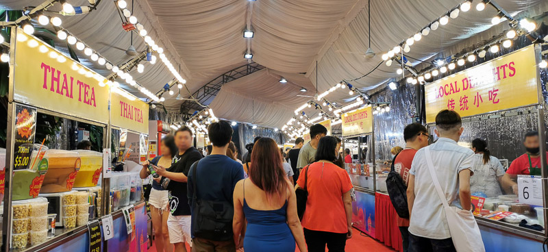 CNY 2023 River Hongbao 2023 at Gardens by the Bay Singapore - Food Street