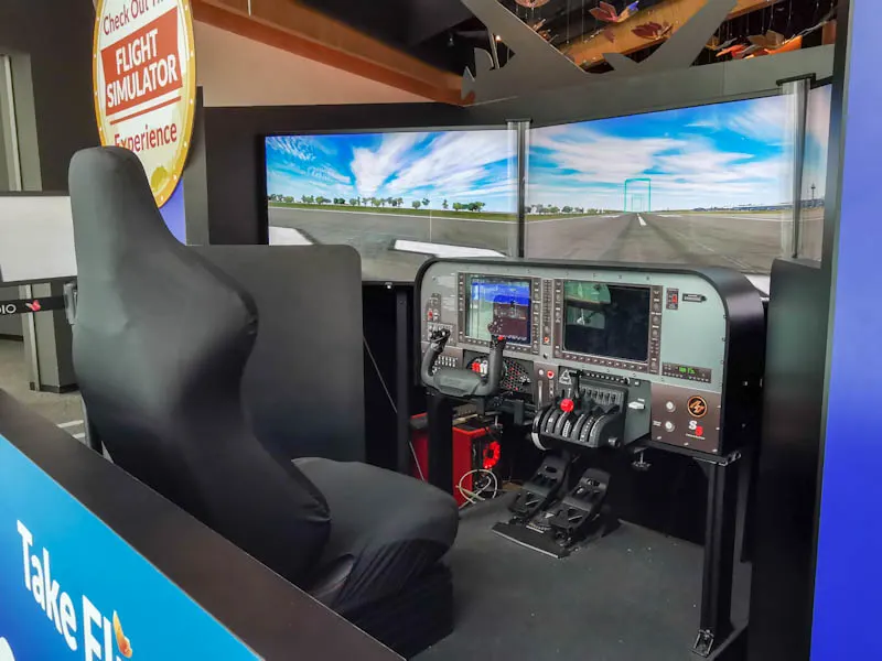 Changi Experience Studio Review - 11. Flight Simulator