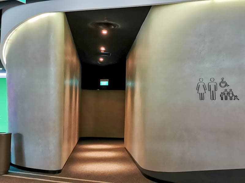 Changi Experience Studio Review - Toilet