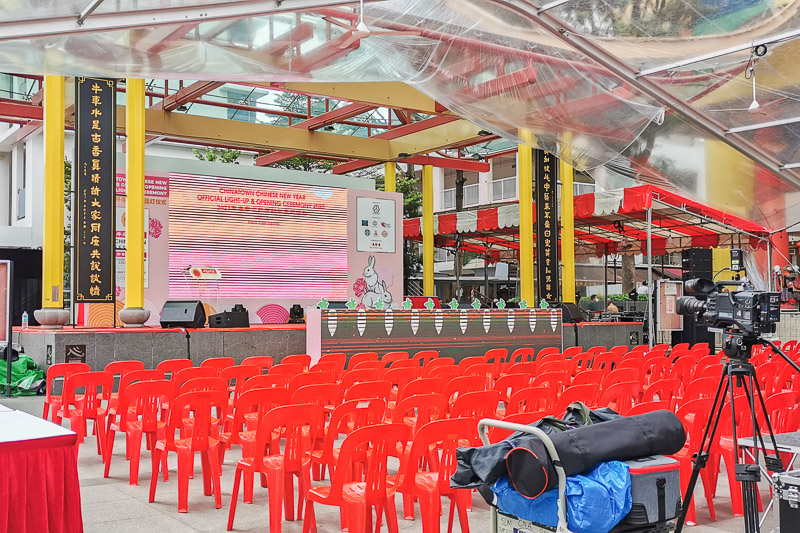 Chinatown Chinese New Year 2023 - Stage Show at Kreata Ayer Square