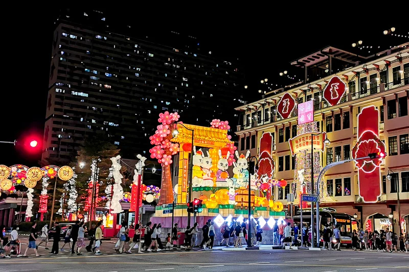 CNY 2023 at Chinatown Street Light Up, Rabbit Lanterns, Festive Fair