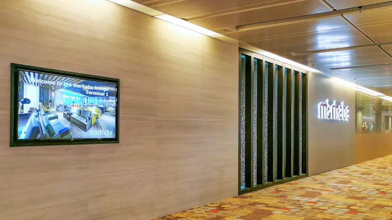 Marhaba Lounge Terminal 1 Review - Singapore Changi Airport - How to get there