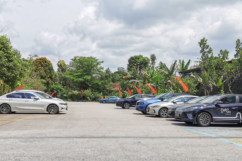 Bollywood Farms Kranji Singapore - Carpark