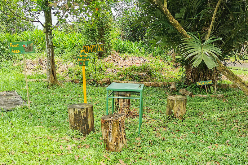 Bollywood Farms Kranji Singapore - Self Guided Walking Tour - Warrior Resting Point