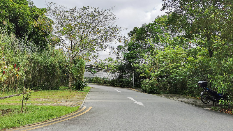 Kranji Marshes Singapore - Carpark