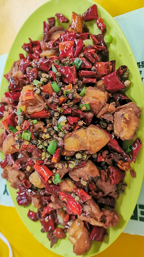 What to Eat at People’s Park Food Centre - Chuan Wei Yuan Food Spicy Chicken