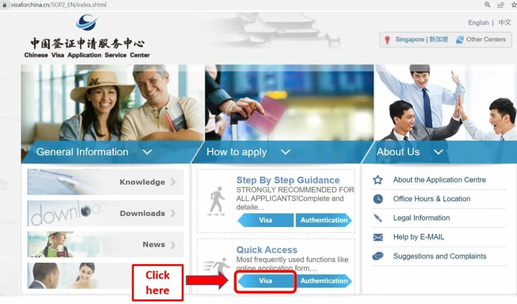 China Visa Application - Submit Application Online