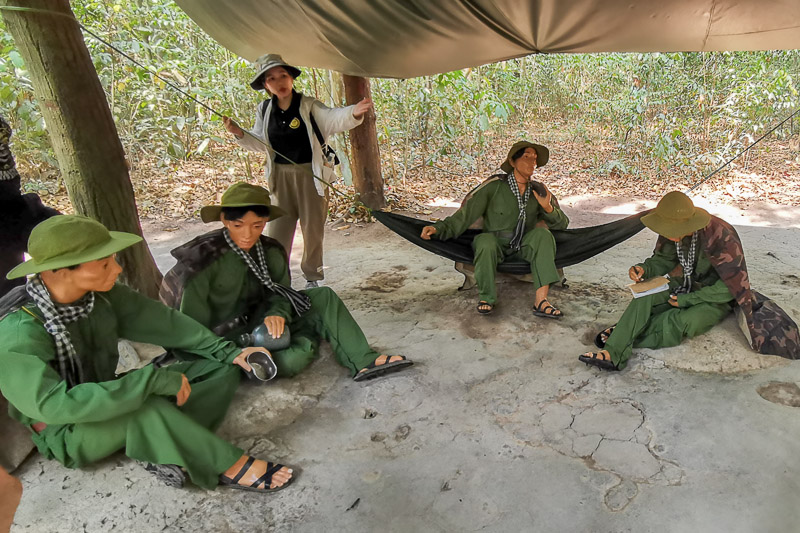Cu Chi Tunnels - Group of Guerillas
