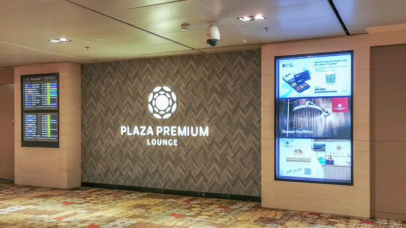 Plaza Premium Lounge Singapore Terminal 1 - Admission