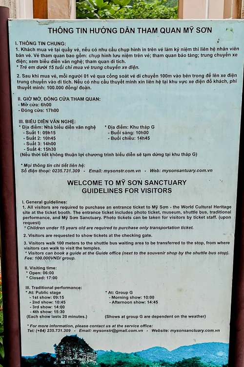 My Son Sanctuary - Admission Guideline